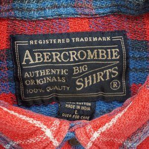 Abercrombie & Fitch RWB Plaid Cotton Long Sleeve